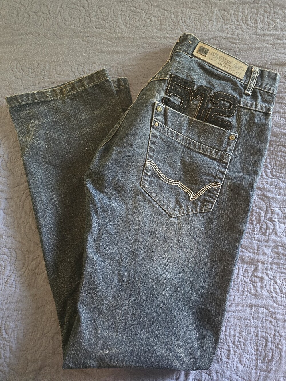 Rough Soul RG 512 Mens Y2k Jeans